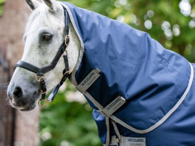 HORSEWARE Amigo Ripstop 900D Turnout Hood 0g Navy/Titanium